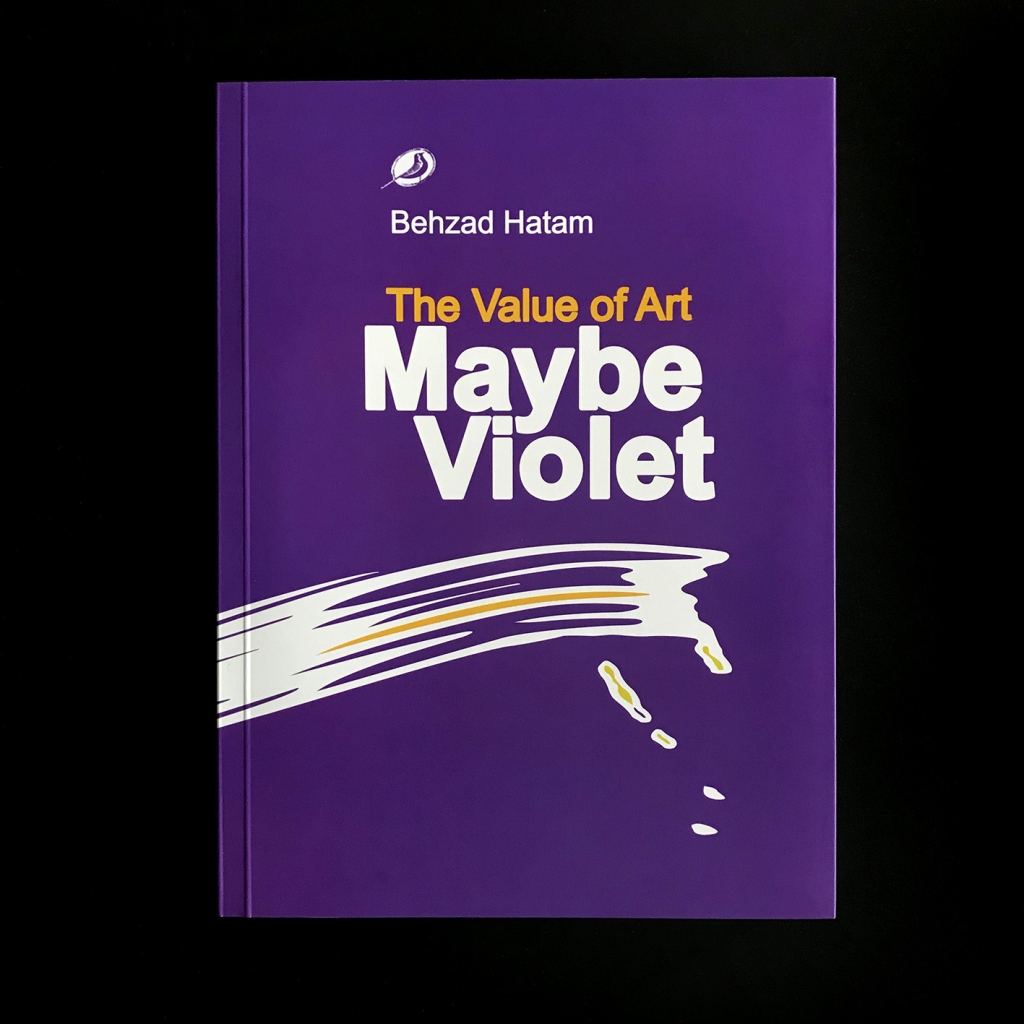 Behzad Hatam - Nazar Art Publication - Joubeen Mireskandari - Maybe Violet