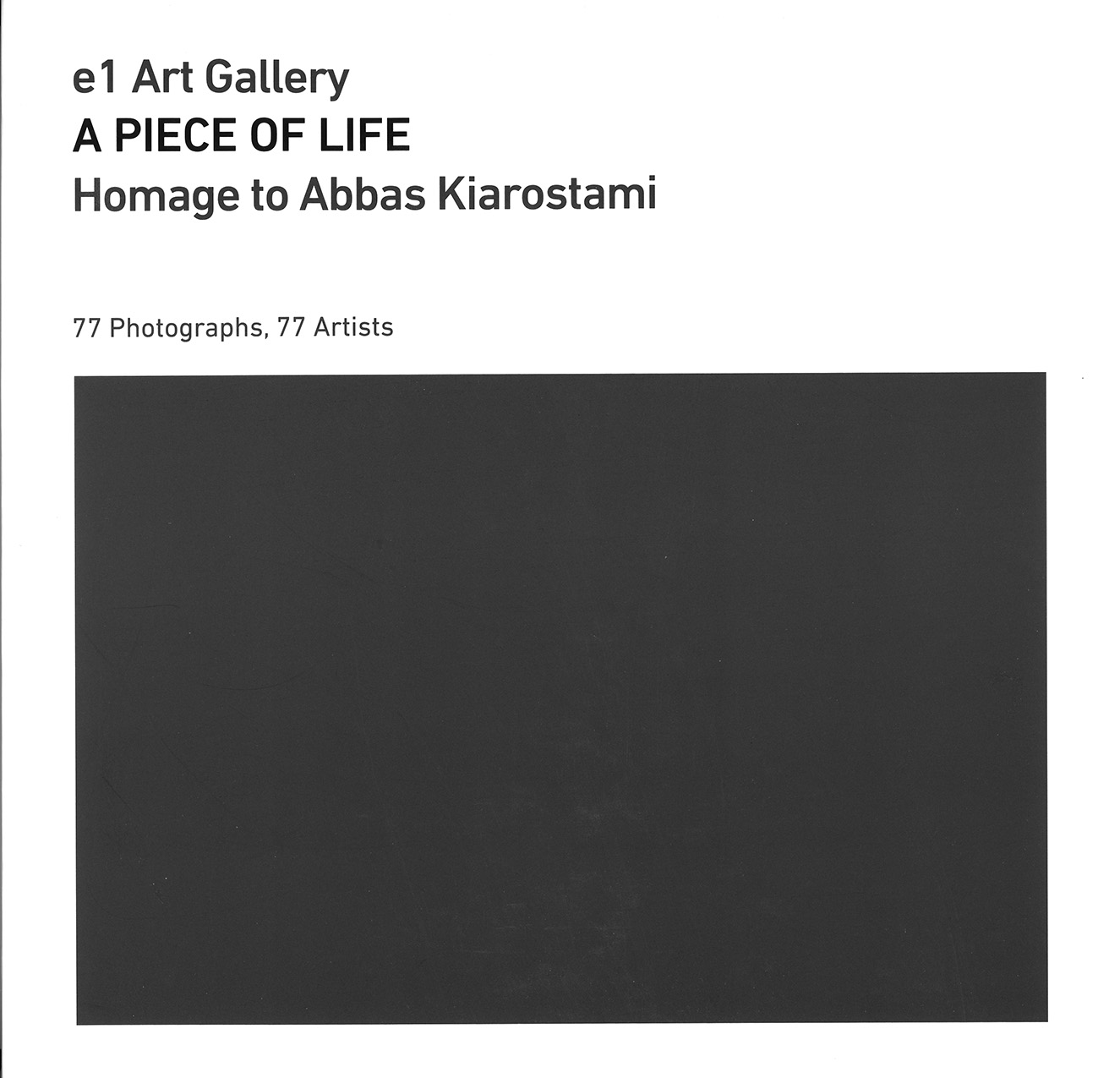 Abbas Kiarostami - e1 art - Joubeen Mireskandari - Iranian Photographer gallery - Parham Didehvar